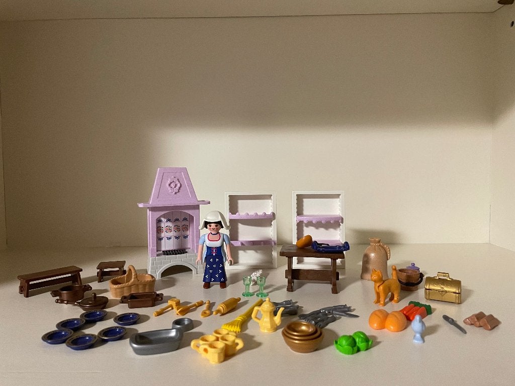 Cuisine royale Playmobil - avec manuel, Enlèvement ou Envoi, Comme neuf, Kit complet, Autres types