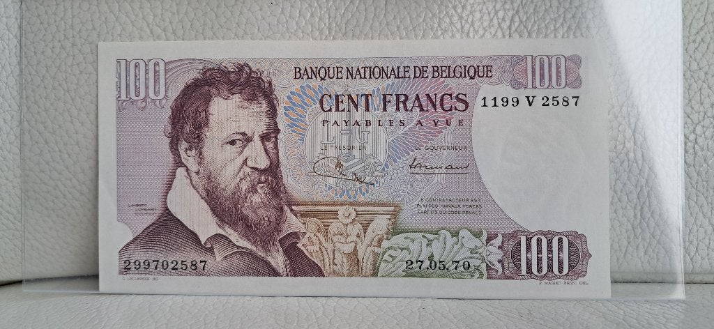 100 Frank Lombard - 1970 - Unc biljet, Verzenden, Los biljet