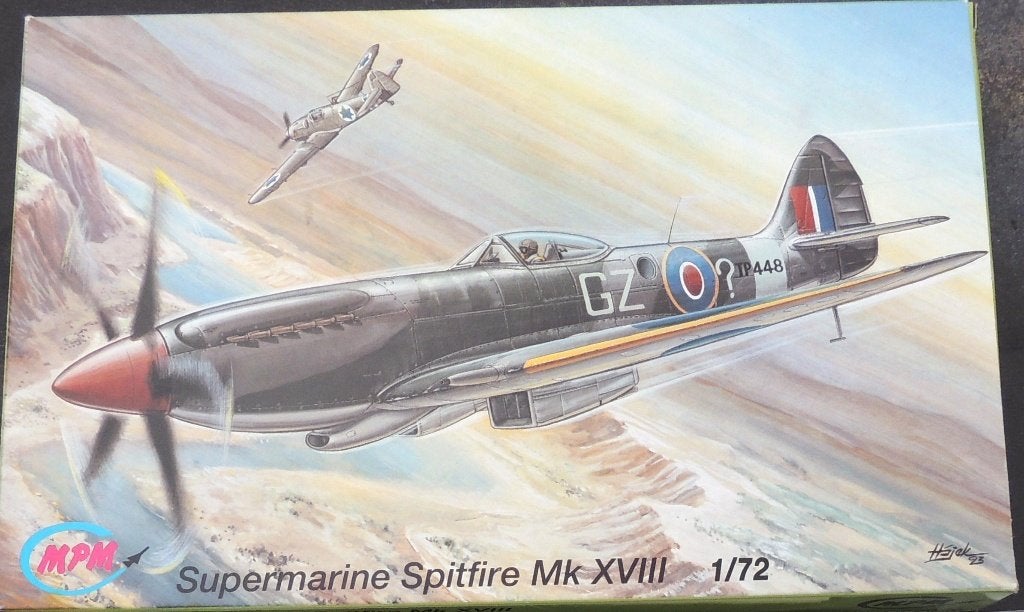 Spitfire MkXVIII MPM avec photo-découpes 1/72 Neuf, Envoi, Neuf, 1:72 à 1:144, Avion