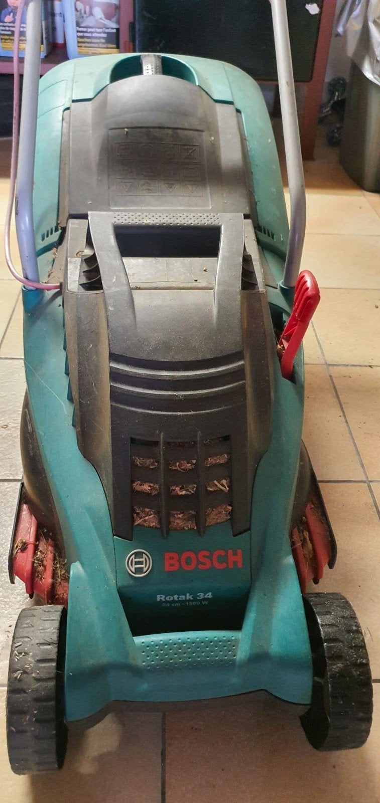 Grasmachiene elektrisch boch, Tuin en Terras, Ophalen