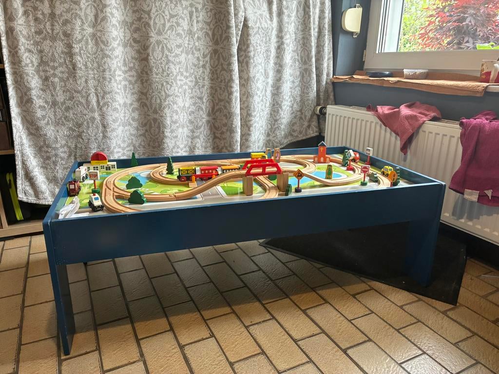 Vend train en bois pour enfants, Ophalen, Gebruikt, Jongen of Meisje