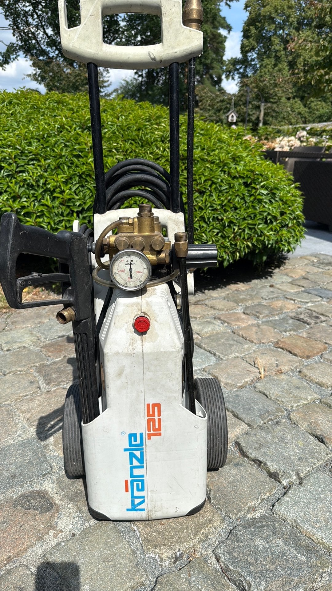 Kranzle 125 hogedrukreiniger, Jardin & Terrasse, Nettoyeurs haute pression, Enlèvement, Utilisé, Électrique