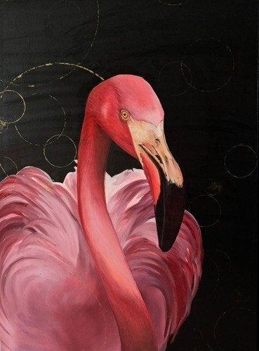 Kunsthandel Gennep - "In Circles", Antiquités & Art, Art | Peinture | Moderne, Enlèvement ou Envoi, Peint à la main, Peinture à l'huile