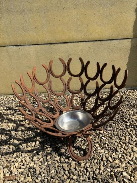 Hoefijzer vuurkorf, Tuin en Terras, Vuurkorven, Ophalen, Zo goed als nieuw, Vuurkorf