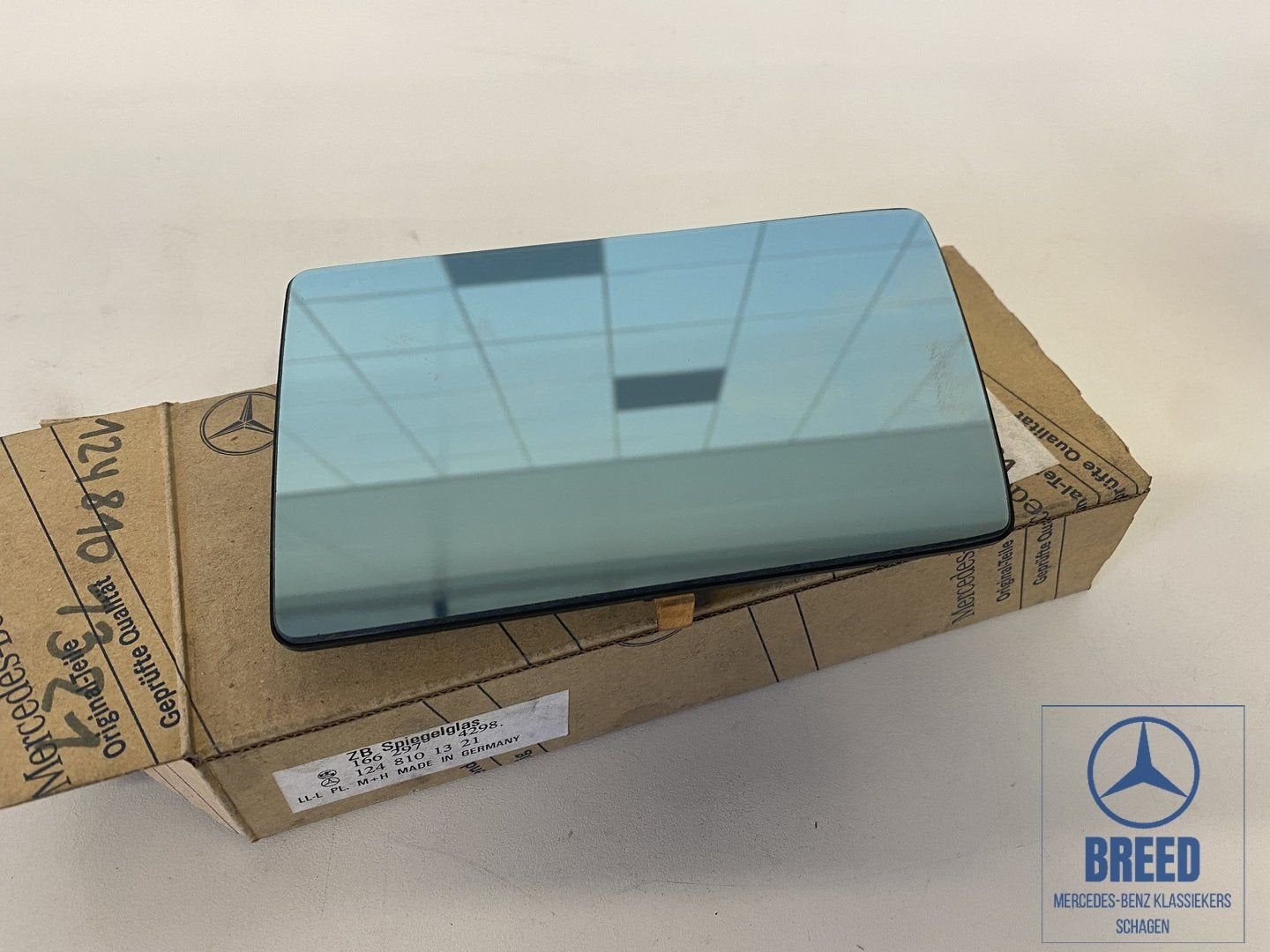 NOS buitenspiegelglas links voor Mercedes-Benz W124 W201, Neuf, -, -, Enlèvement ou Envoi