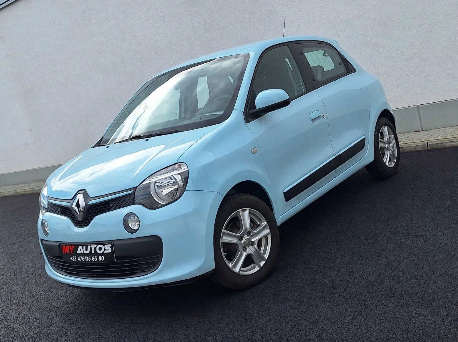 Renault Twingo 1.0cc Airco Ja 5portes 25.000km 2014" Euro6✅️, Auto's, Voorwielaandrijving, Dealer onderhouden, Blauw, 5 deurs