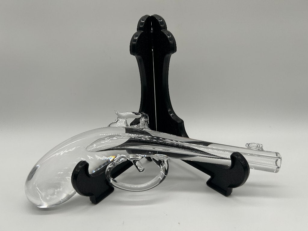 Pistolet en cristal du Val Saint-Lambert, Antiquités & Art, Enlèvement ou Envoi
