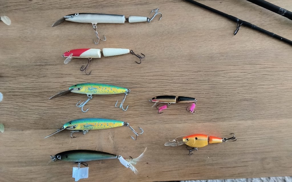 7 Rapala kunstaas pluggen.15€, Sports nautiques & Bateaux, Pêche à la ligne | Général, Enlèvement ou Envoi, Comme neuf, Appât