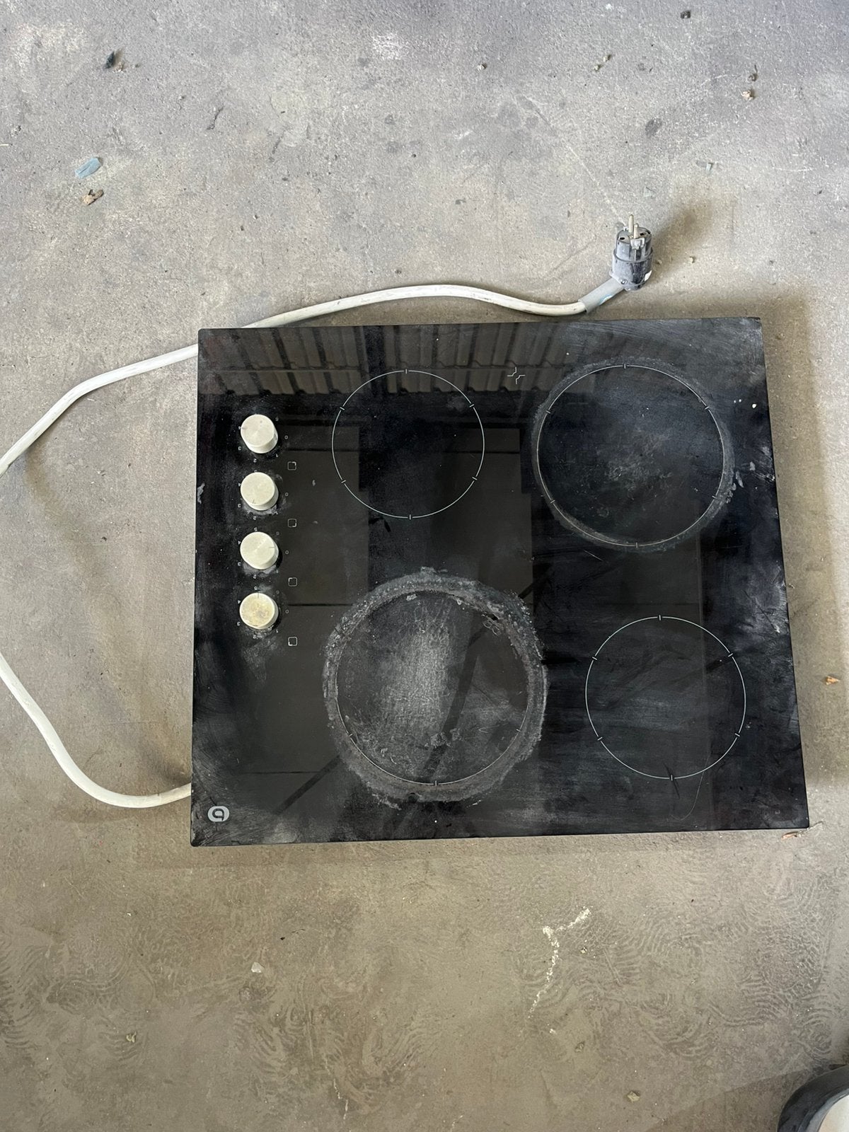 Elektrische kookplaat werkt perfect, Elektronische apparatuur, Kookplaten, Ophalen, Zo goed als nieuw