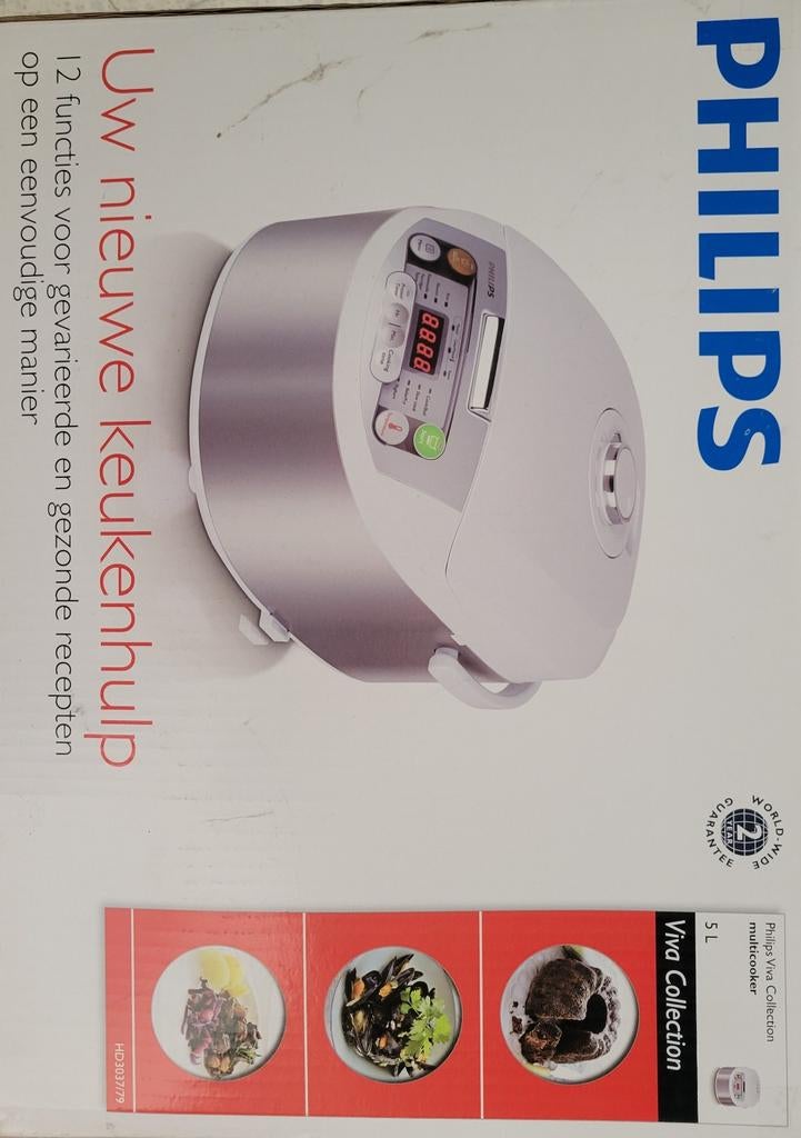 Philips multicooker, Elektronische apparatuur, Ophalen, Timer, Gebruikt