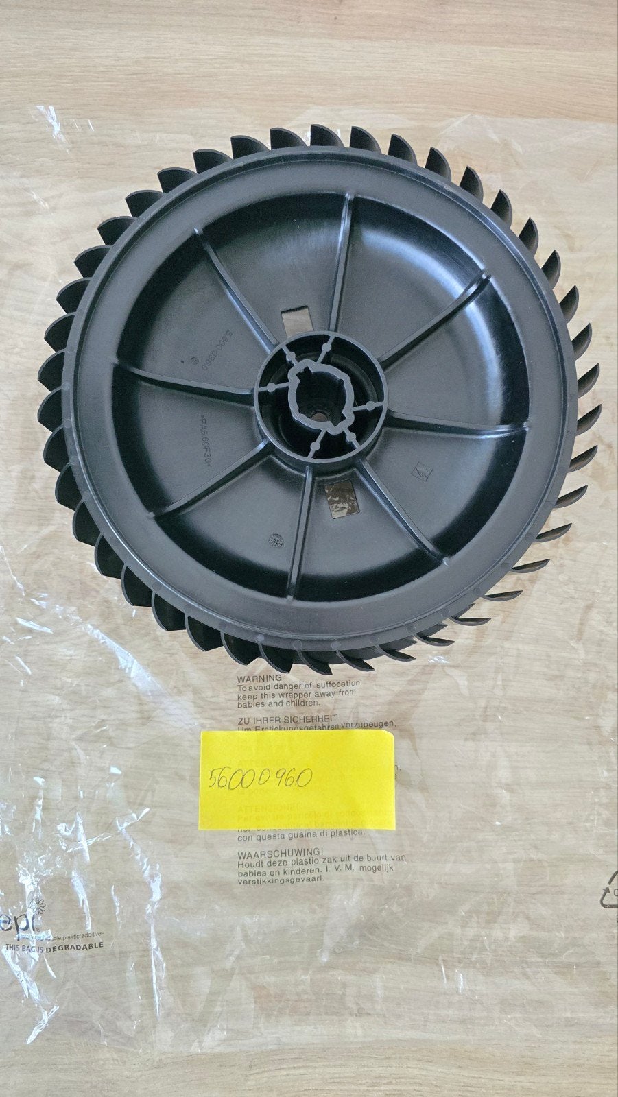 Origineel Kärcher Ventilatorwiel / Waaier Brandermotor, Verzenden, Nieuw