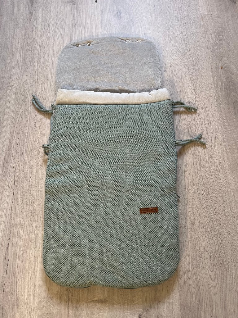 Baby’s Only voetenzak O+ Robust - stonegreen, Kinderen en Baby's, Ophalen of Verzenden, Zo goed als nieuw, Overige typen