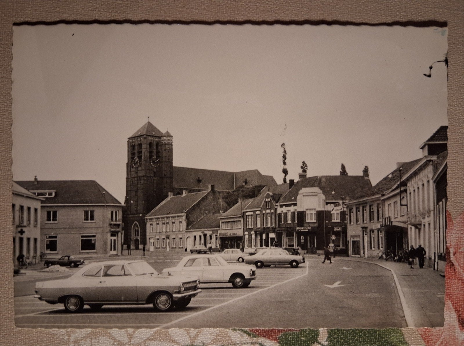 vintage Postkaart De Markt Balen, Verzamelen, Ophalen of Verzenden