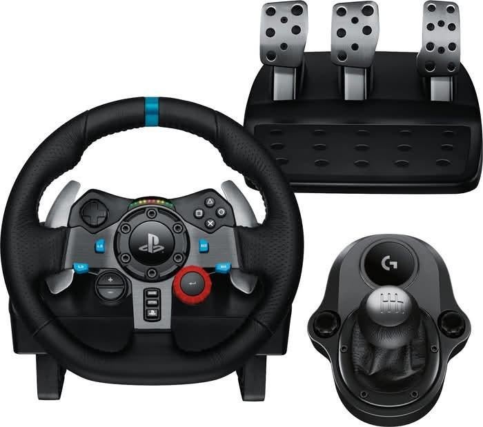 Logitech g29 met schakelpook, Ophalen