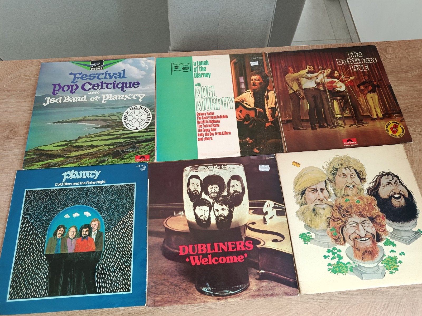 Lot de 06 vinyles musique Celtic, Celtic Folk, Irish import, CD & DVD, Vinyles | Musique du monde, Import, Enlèvement, Folk