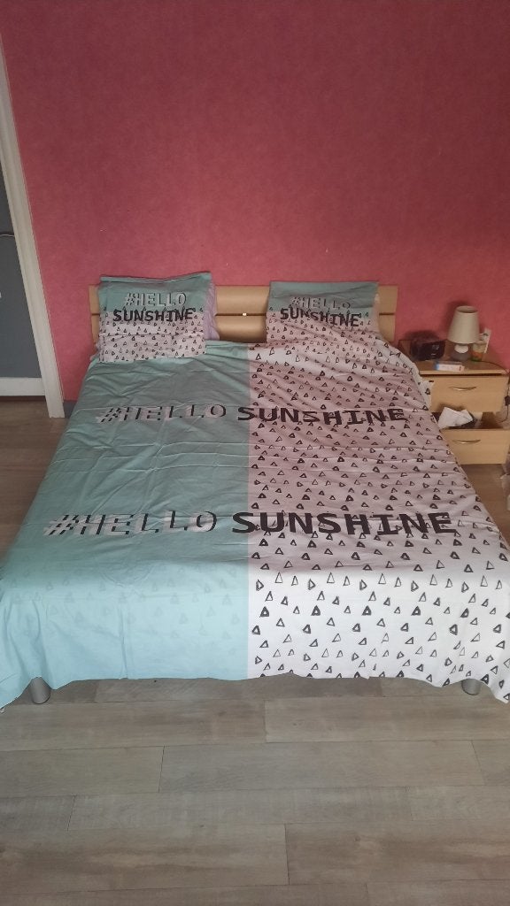 neuf - parure de lit 2 personnes - King size, Maison & Meubles, Chambre à coucher | Linge de lit, Neuf, Enlèvement, Parure de lit