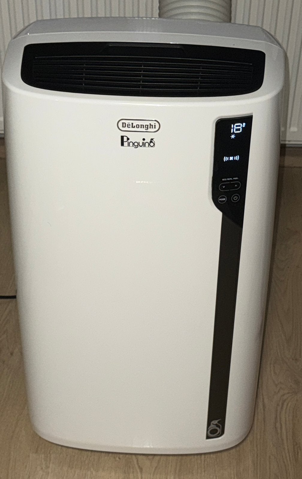 De’Longhi Pinguino PAC EL98 Eco Real Feel Airco – 10.700 BTU, Elektronische apparatuur, Airco's, Zo goed als nieuw, Afstandsbediening