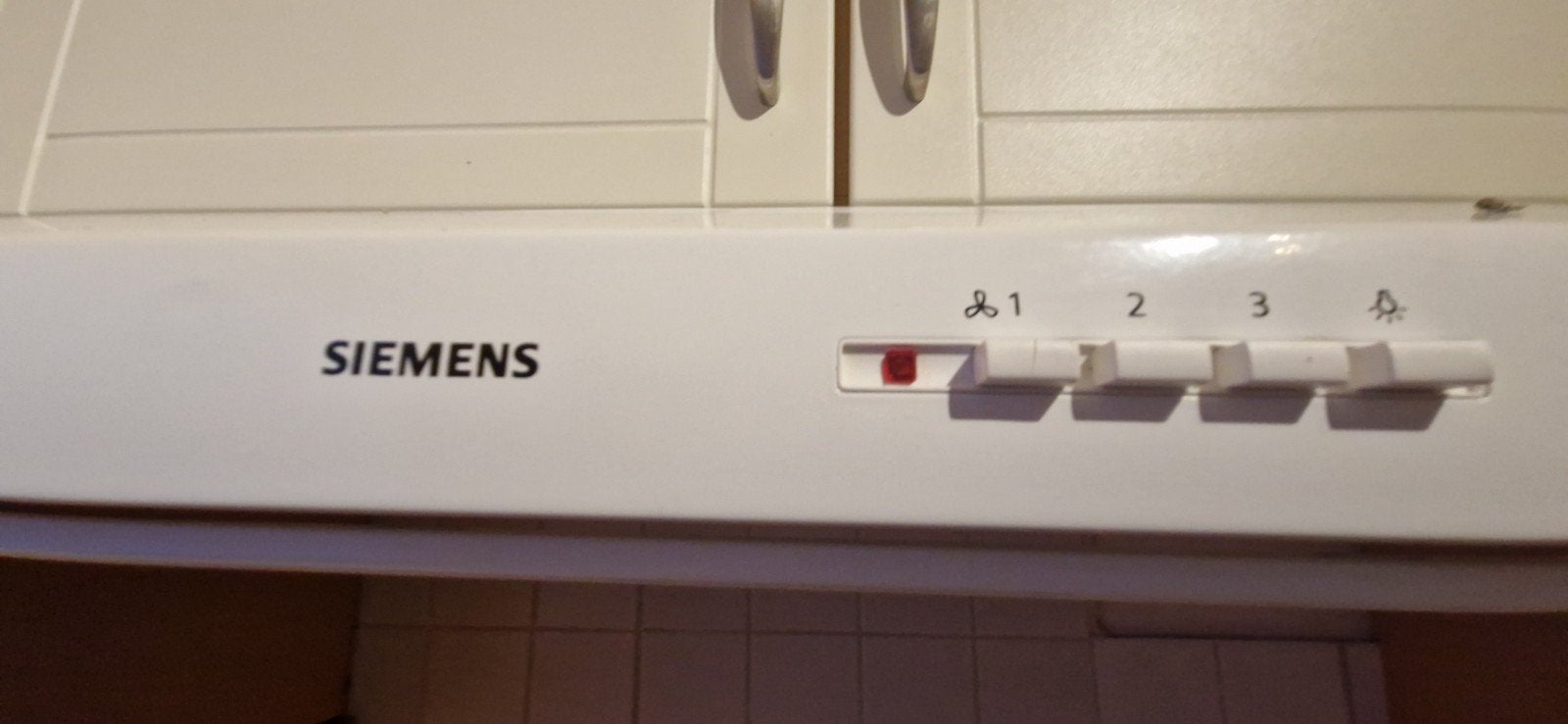 Hotte Siemens, Electroménager, Moteur, Comme neuf, Enlèvement, Hotte sous-encastrable