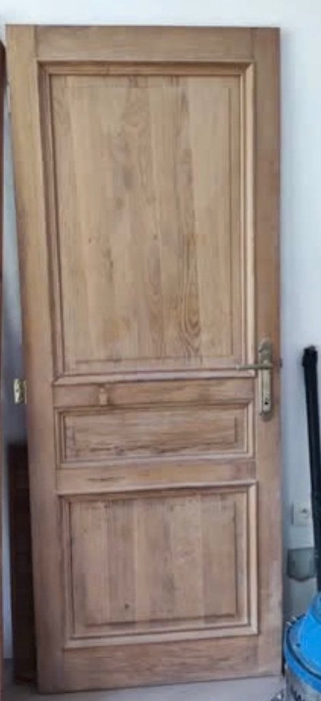 Porte en chêne, Bricolage & Construction, Enlèvement ou Envoi, Comme neuf, Bois, Porte intérieure