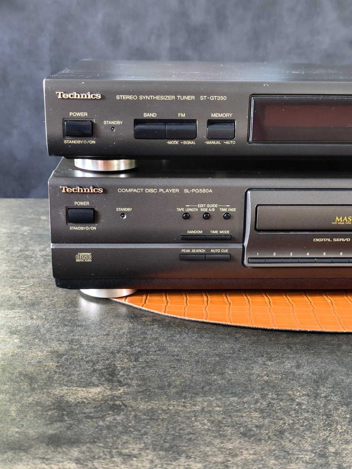 Technics SL-Pg580a- en ST-GT350-tuner, Audio, Tv en Foto, Cd-spelers, Ophalen of Verzenden, Technics