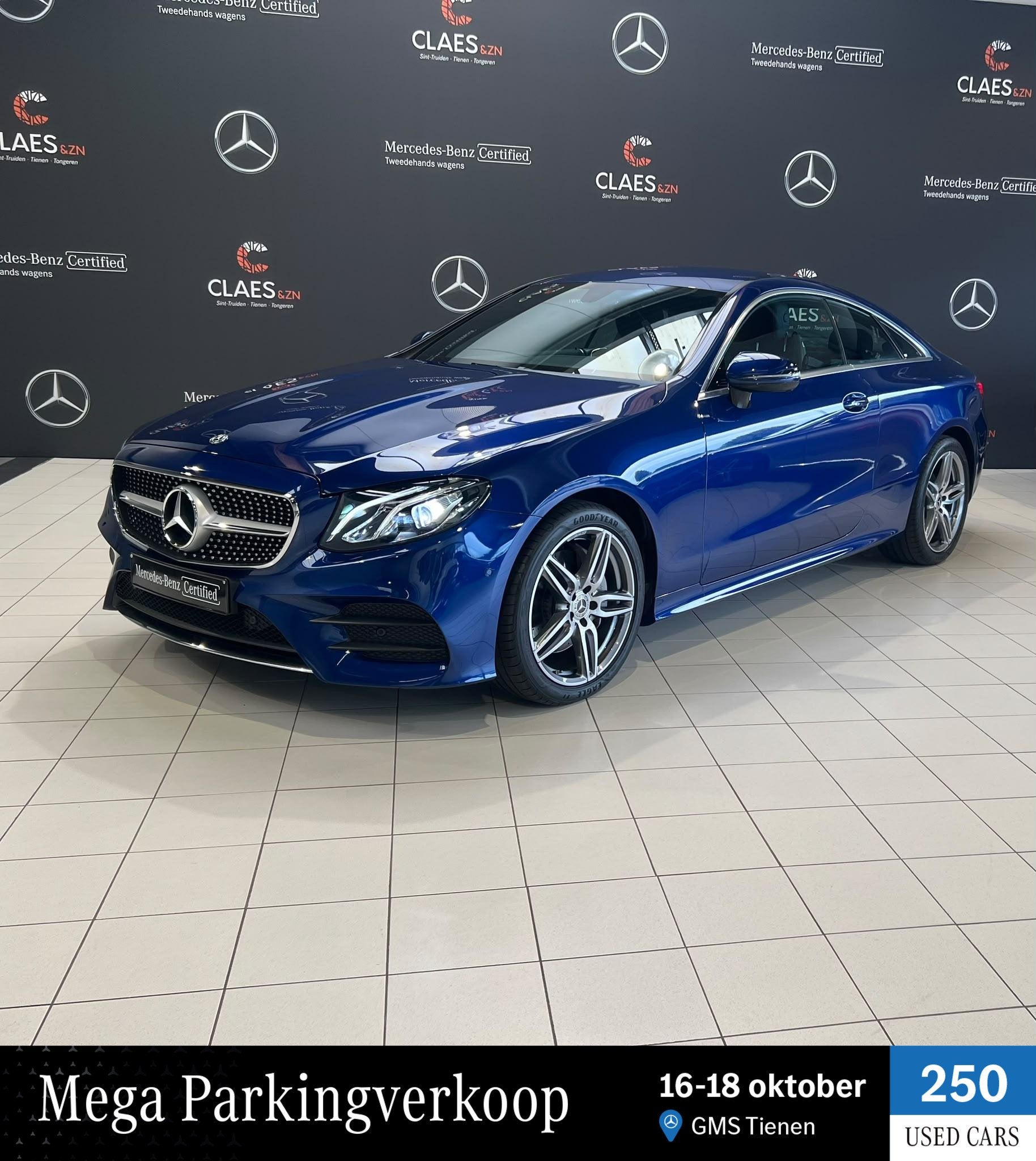 Mercedes-Benz E-Klasse Coupé E 200 (automatique), 1800 kg, Entreprise, Noir, 2 portes