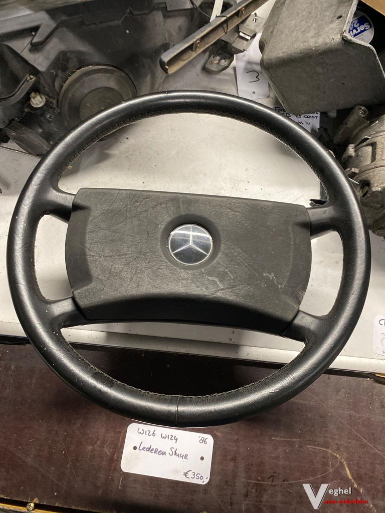 Mercedes W124 W126 Lederen Stuurwiel, Auto-onderdelen, Gebruikt, -, -, Ophalen of Verzenden