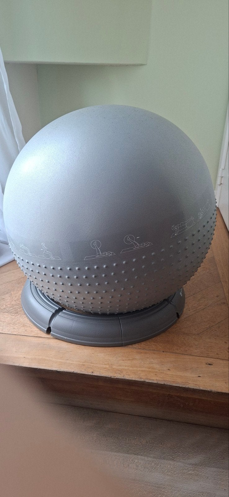 Swiss ball, Enlèvement