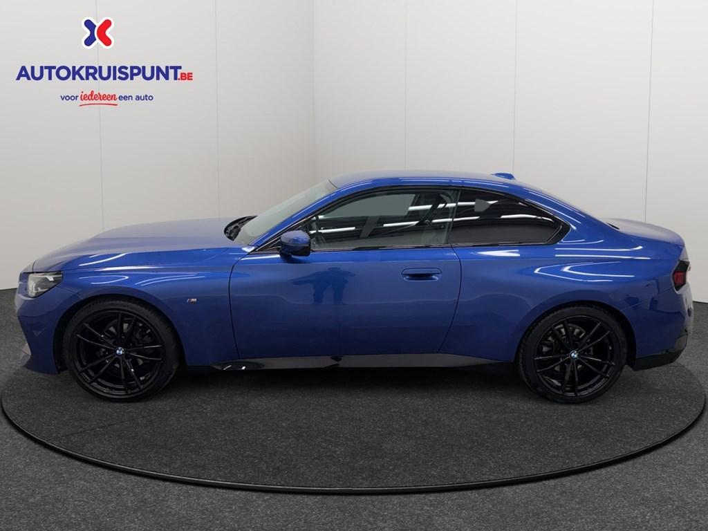 BMW 218 218I Coupe M-Pack GPS Camera Verw.Zetels Virtual co, Auto's, Automaat, Blauw, https://public.car-pass.be/vhr/3e63757e-7d95-4058-9781-9b971e1b4c52