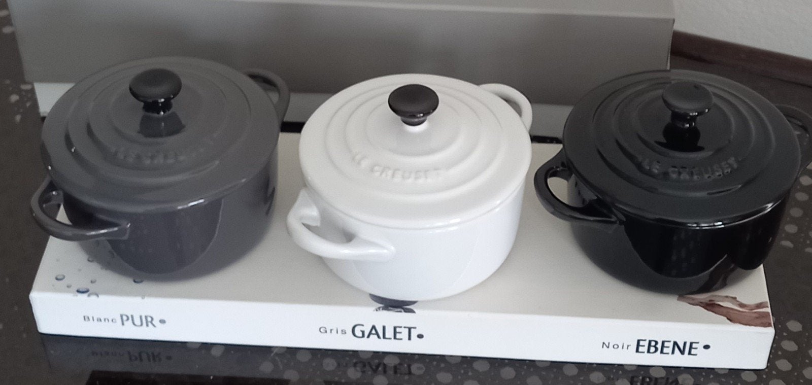 Set de mini-cocottes Le Creuset, Résistant aux rayures, Enlèvement, Le Creuset