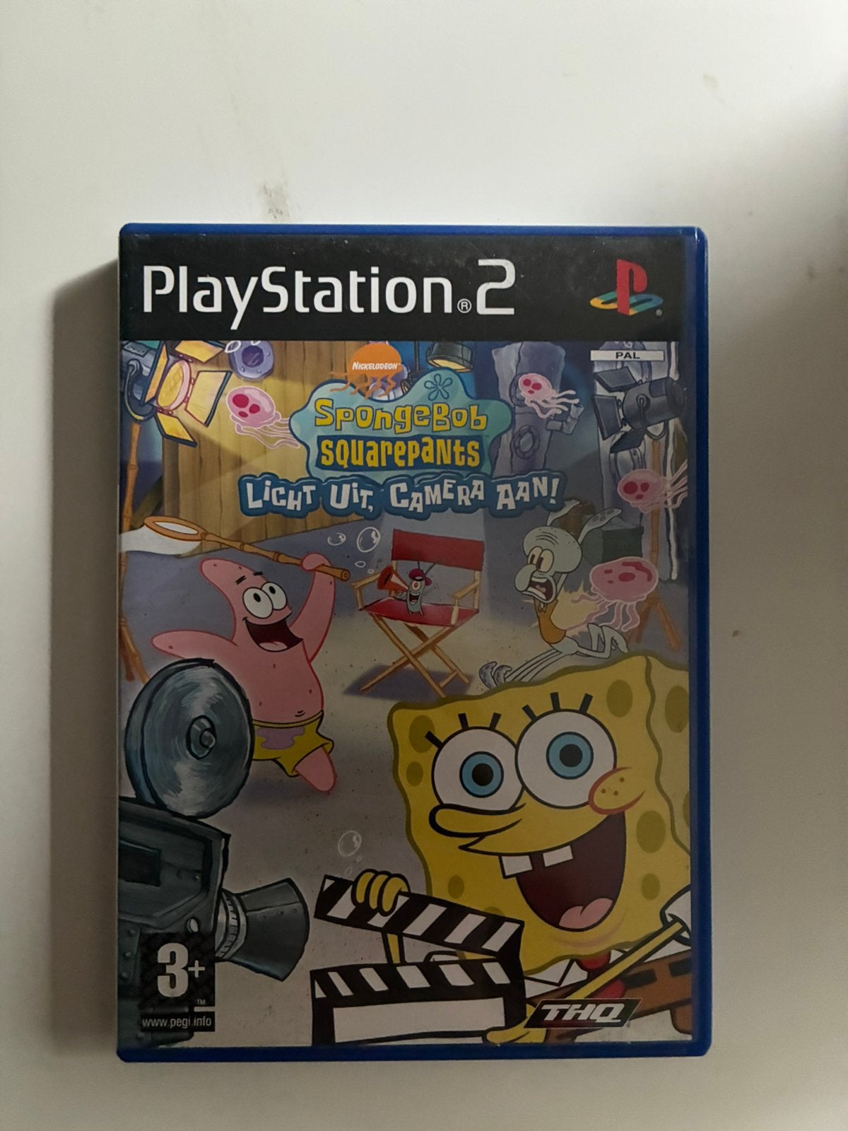 SpongeBob SquarePants: Licht Uit, Camera Aan! PS2, Enlèvement ou Envoi, Comme neuf