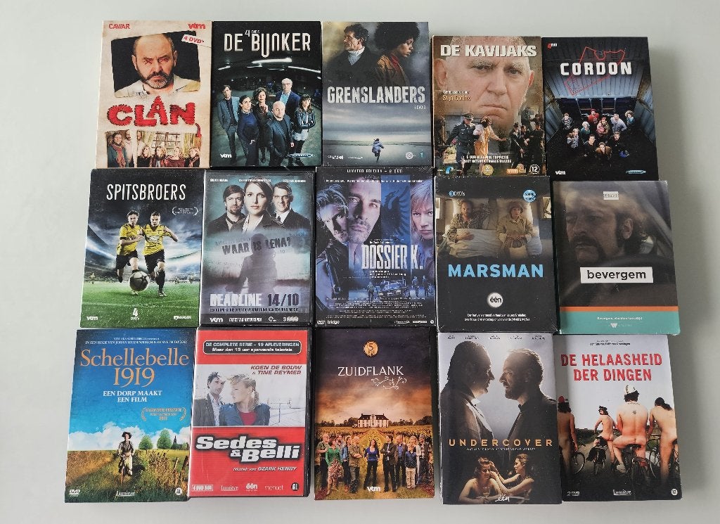 Vlaamse TV series, CD & DVD, DVD | TV & Séries télévisées, Enlèvement ou Envoi