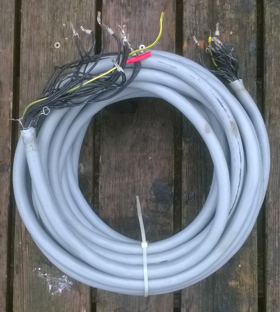 kabel meeraderig 12,5 meter, 25G0,75, Muziek en Instrumenten, Kabels en Stekkers, Ophalen of Verzenden, Gebruikt, Apparatuur