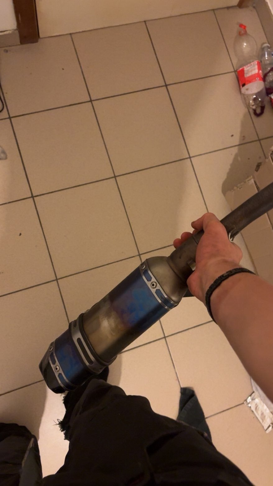 4takt uitlaat gy6 uitlaat, Ophalen, Gebruikt, Uitlaat