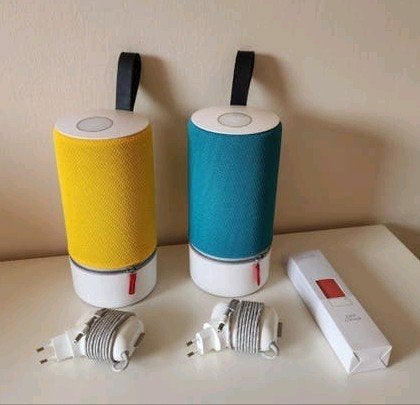 2 Libratone Zipp bluetooth speakers + extra jasje, Audio, Tv en Foto, Luidsprekerboxen, Overige merken, Gebruikt, Speakerset, 60 tot 120 watt