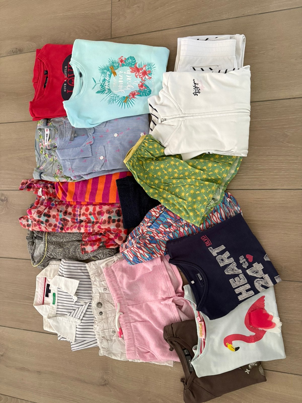 Pakket zomerkleding maat 110-116, Kinderen en Baby's, Ophalen, Gebruikt, Maat 110