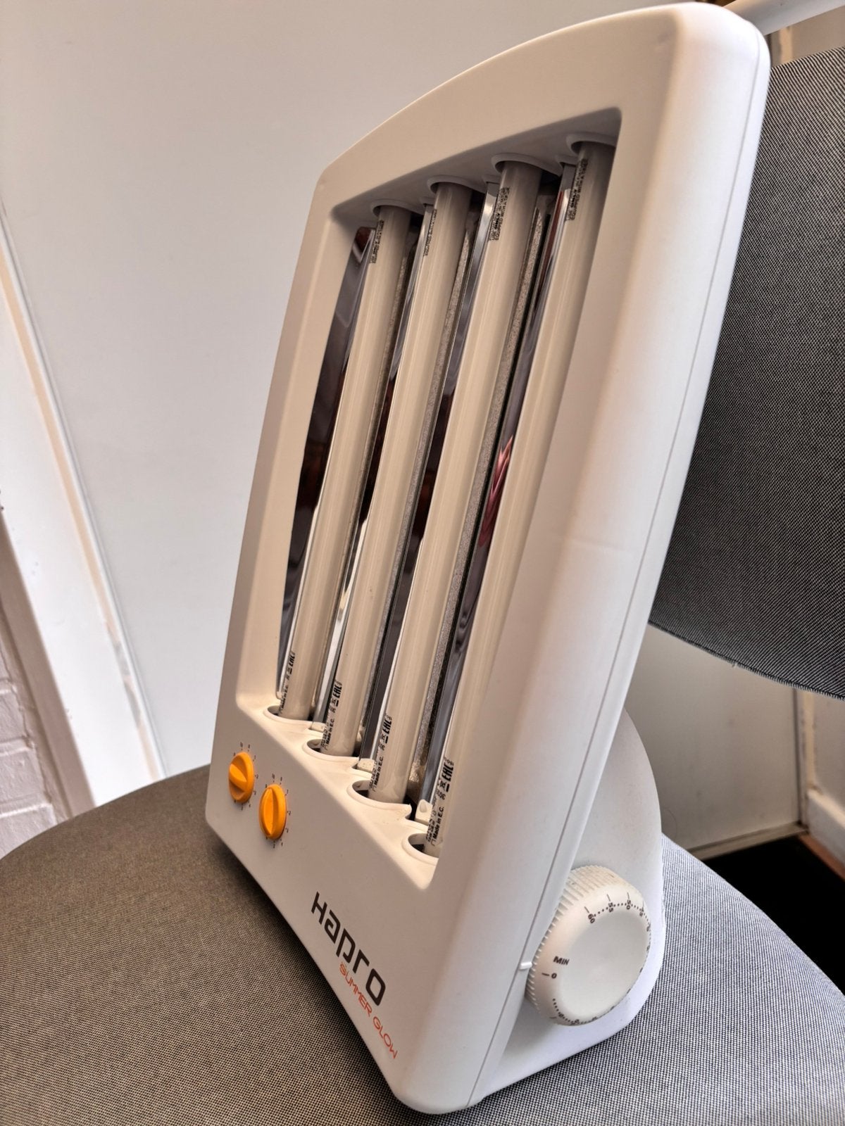 Hapro gezichtsbruiner, Electroménager, Solarium, Banc solaire & Bronzage facial, Enlèvement, Comme neuf, Solarium visage