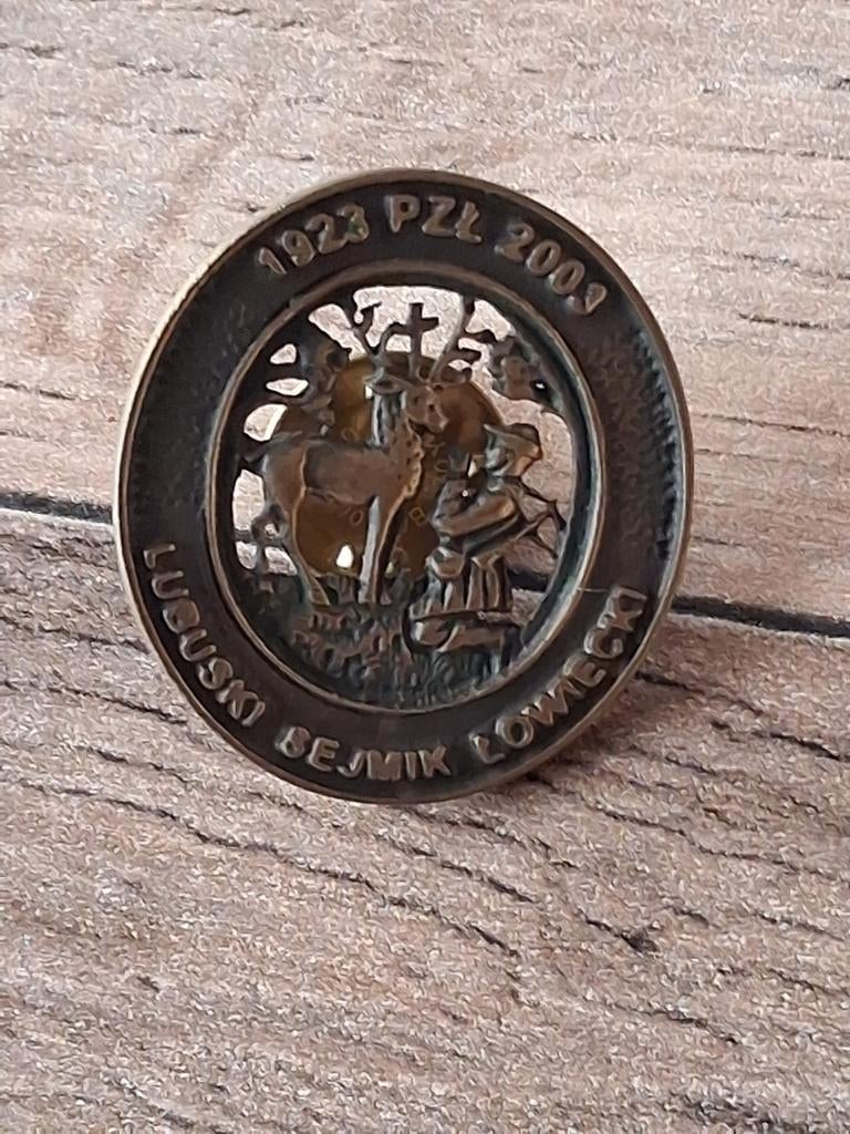 Pin : 80 jarig bestaan Poolse jachtvereniging, Verzamelen, Verzenden