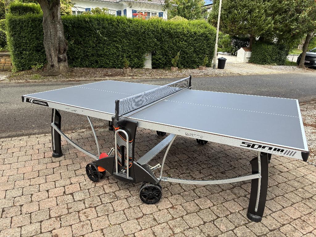 CORNILLEAU Table de ping-pong d'extérieur 500X Outdoor, Sports & Fitness, Enlèvement, Comme neuf, Table d'extérieur, Pliante