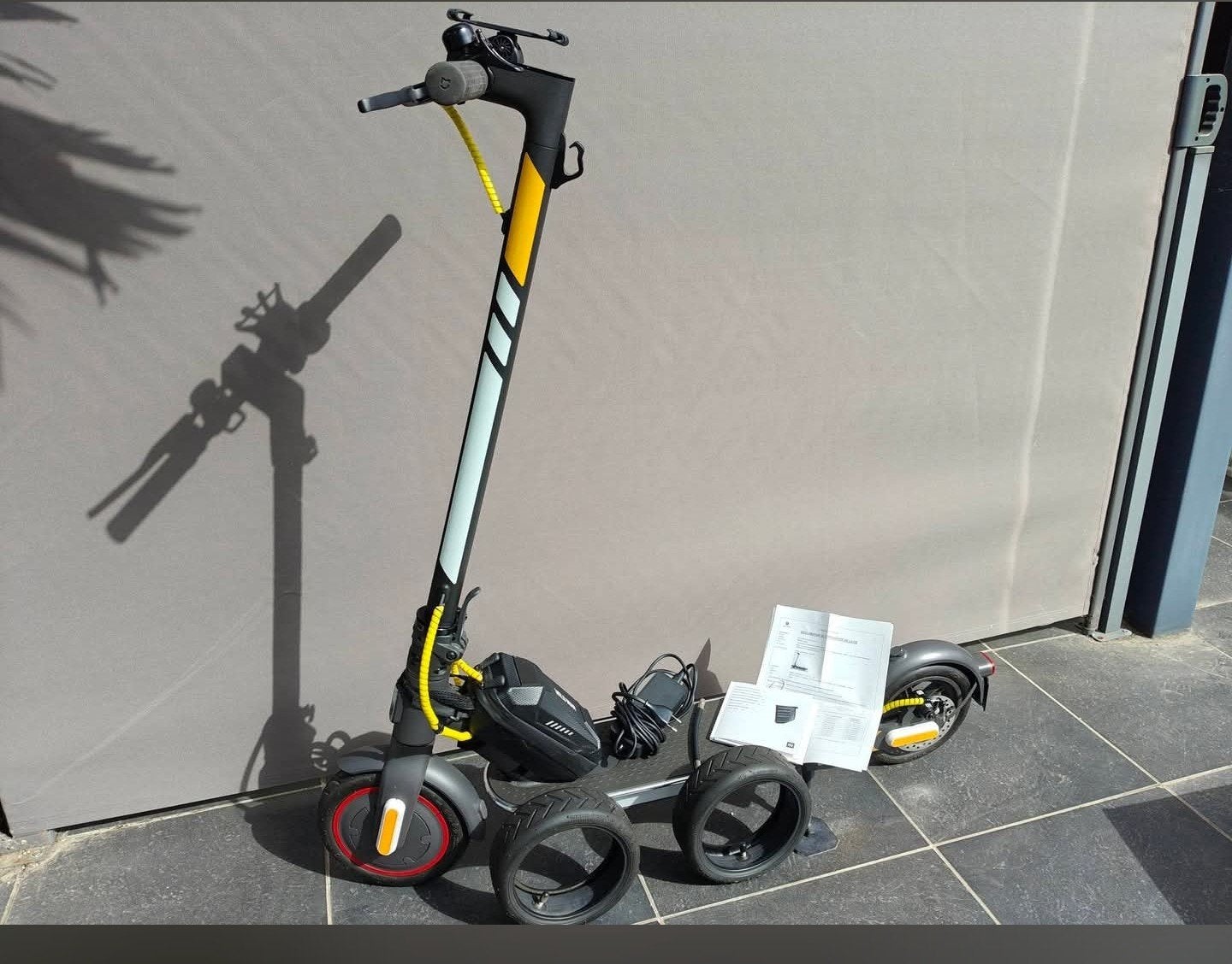 Trottinette pro 2, Enlèvement