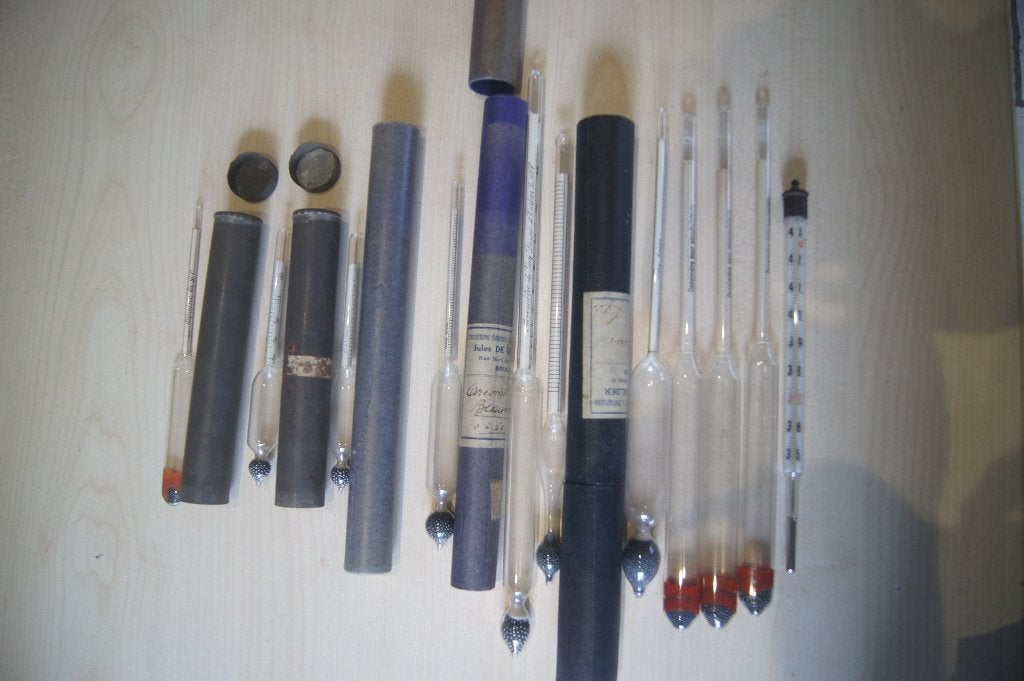 antieke densimeters, Antiek en Kunst, Antiek | Gereedschap en Instrumenten, Ophalen of Verzenden