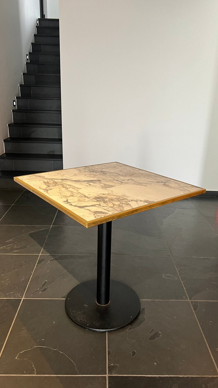Tables bistros 3pc werzalit, Maison & Meubles, Enlèvement, Comme neuf