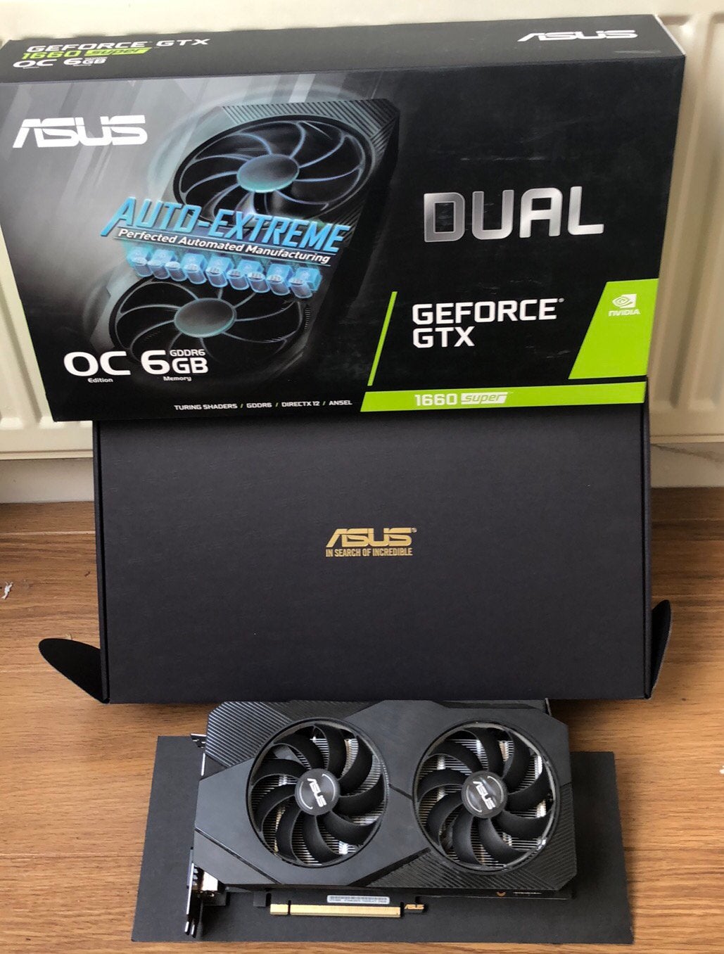 Carte graphique GeForce 1660 super extrême, Informatique & Logiciels, Enlèvement ou Envoi, Comme neuf