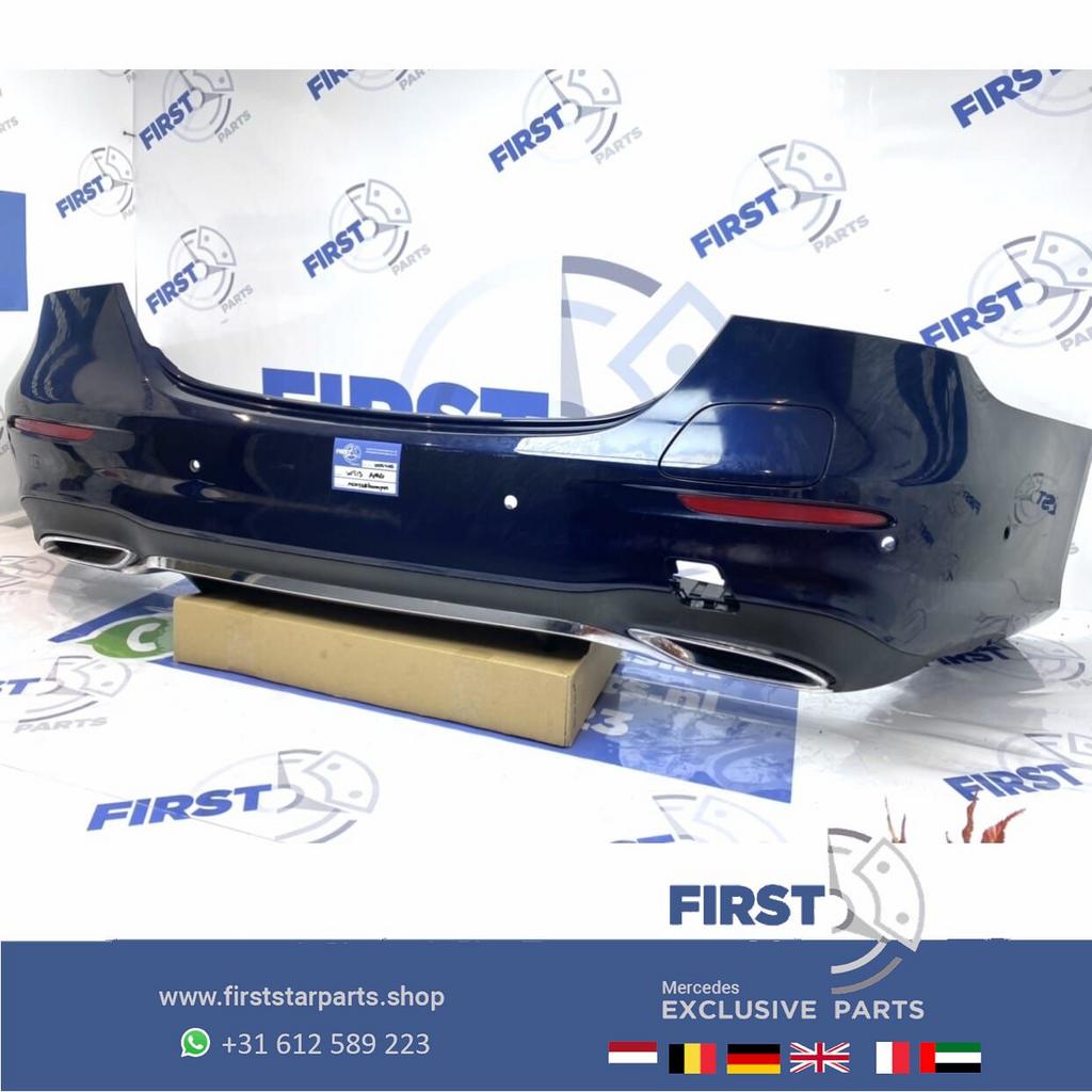W213 FACELIFT BUMPER 2023 AMG ACHTERBUMPER COMPLEET Mercedes, Gebruikt, -, Ophalen of Verzenden, Achter