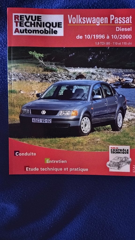 VW Passat Manuel d'entretien et de réparation +RTA, Envoi