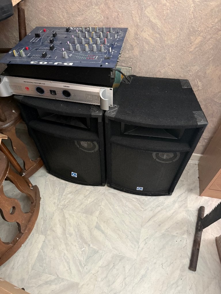 versterker,, Ophalen, Gebruikt, Stereo, 120 watt of meer