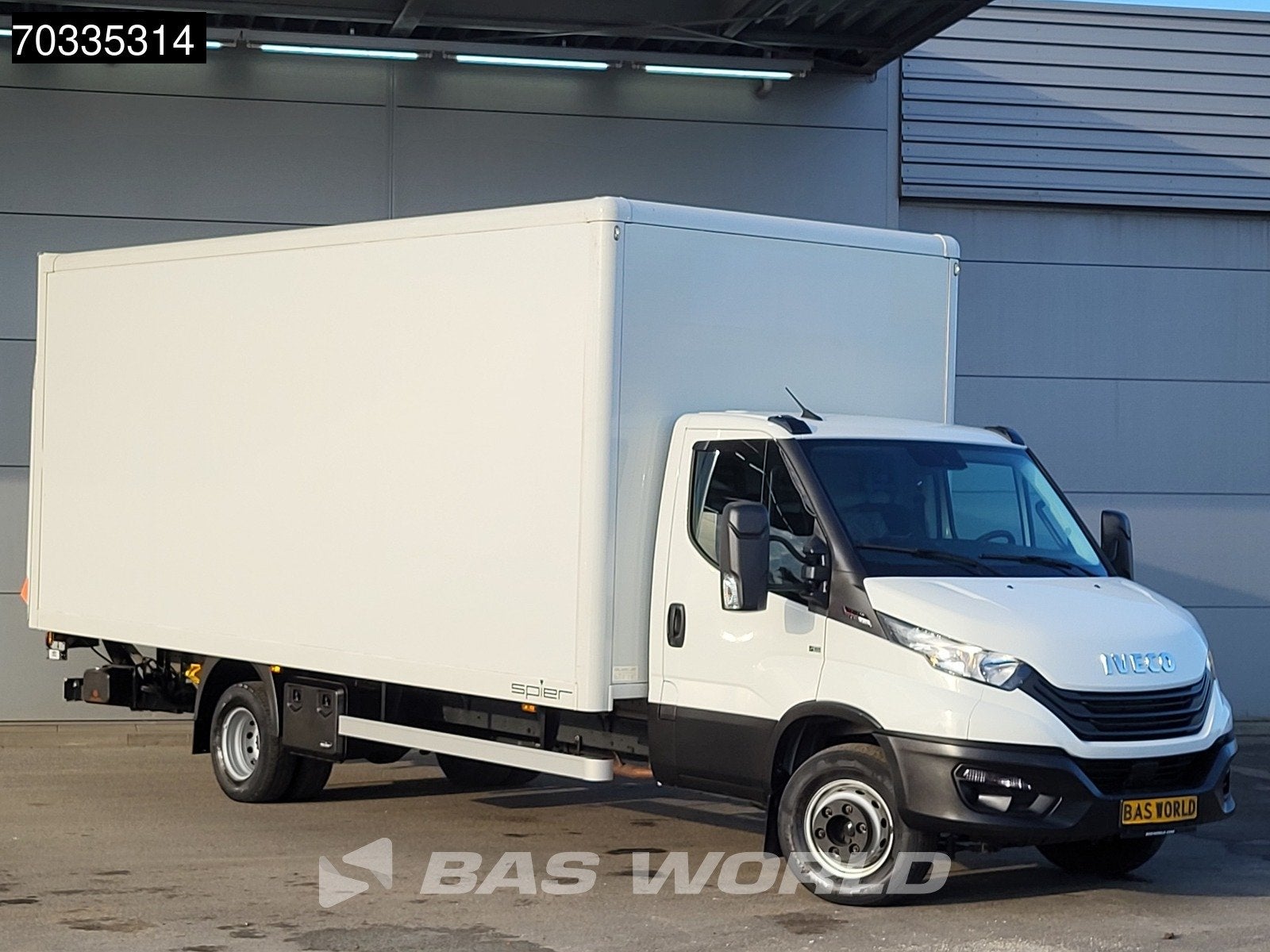 Iveco Daily 72C21 3.0L Automaat 210PK Laadklep 1000KG D'Holl, Auto's, Stof, Gebruikt, Euro 6, 4 cilinders