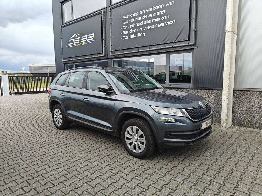 Skoda Kodiaq 1.5 TSI 7-zit/Pano/CAM/Apple/Cruise/Airco, Auto's, Voorwielaandrijving, 4 cilinders, USB, Bedrijf
