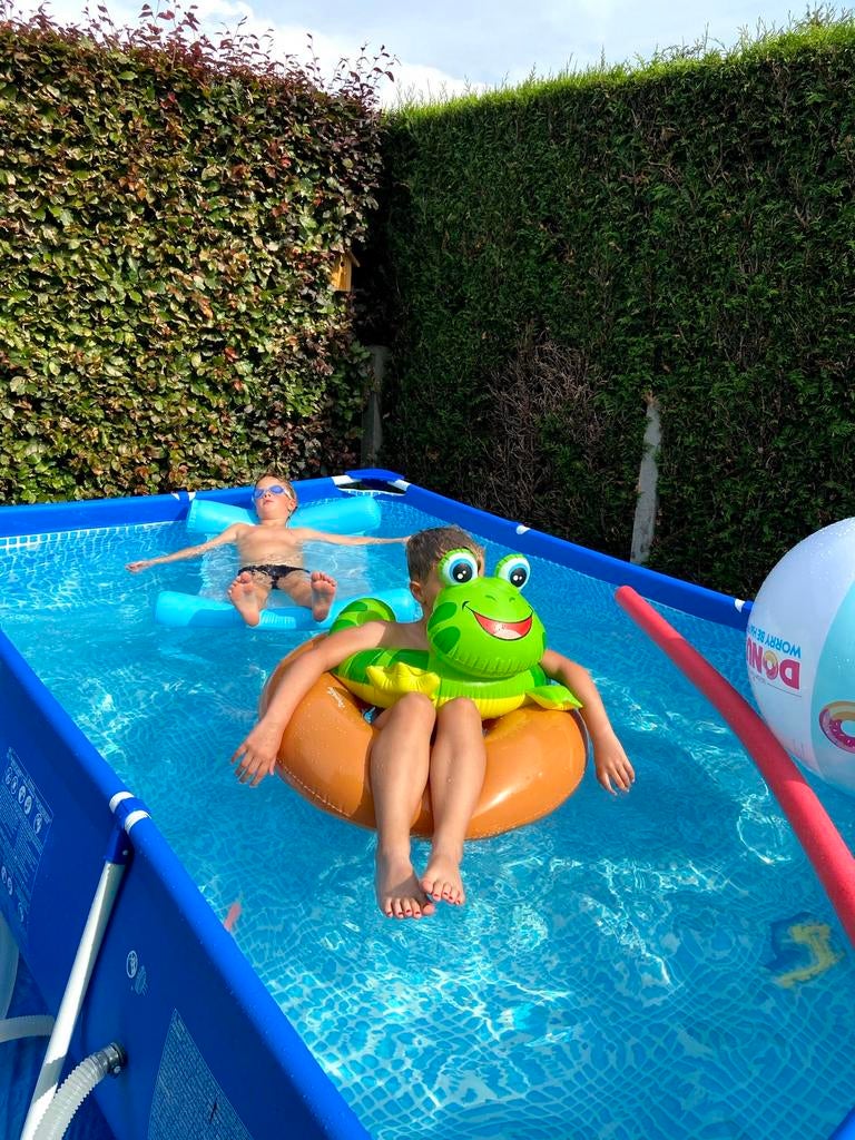 Zwembadje 3 x 2m, Tuin en Terras, Zwembaden, Ophalen, Gebruikt, Opzetzwembad, 200 tot 400 cm