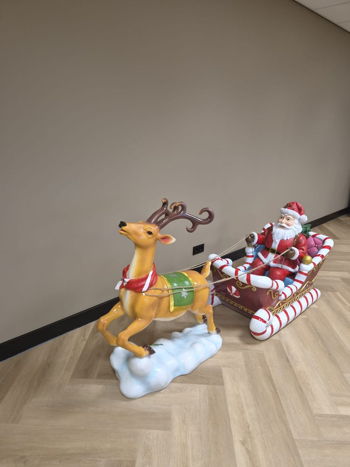 Exclusieve xl en xxl kerstdecoratie polyester nieuw, Ophalen, Nieuw