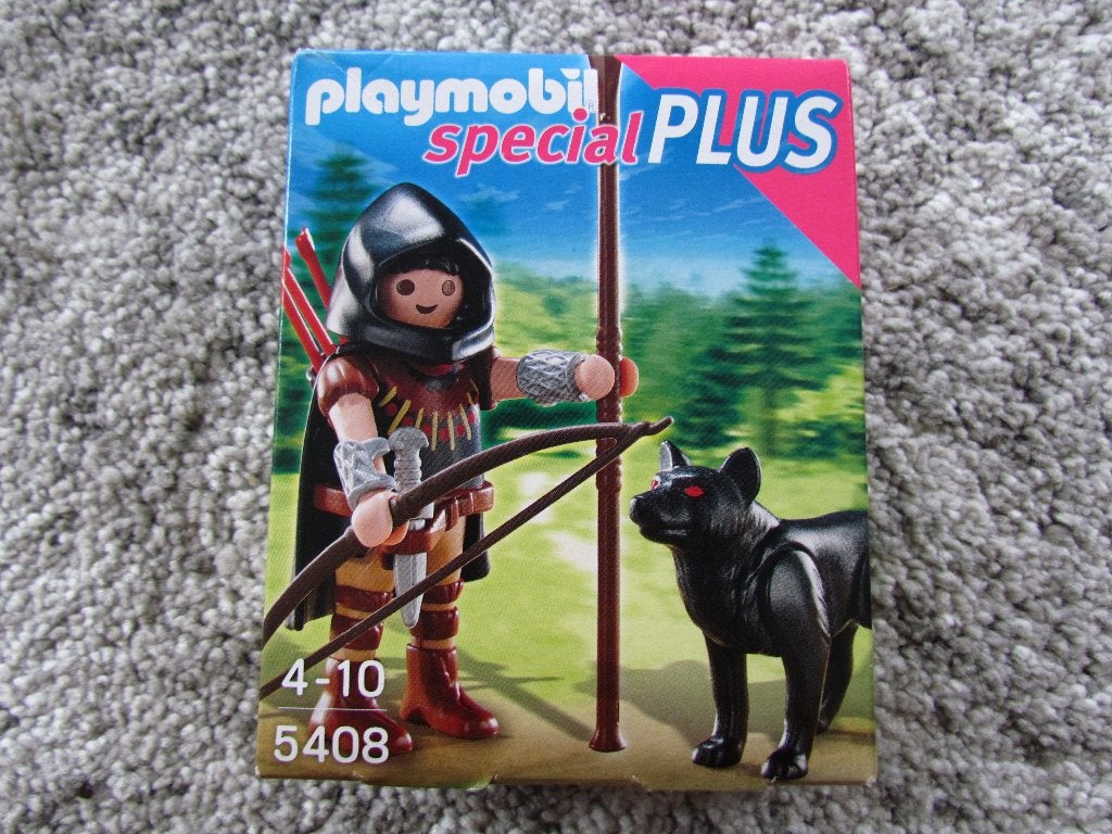 Playmobil 5408 : Guerrier avec loup, Enlèvement ou Envoi, Neuf